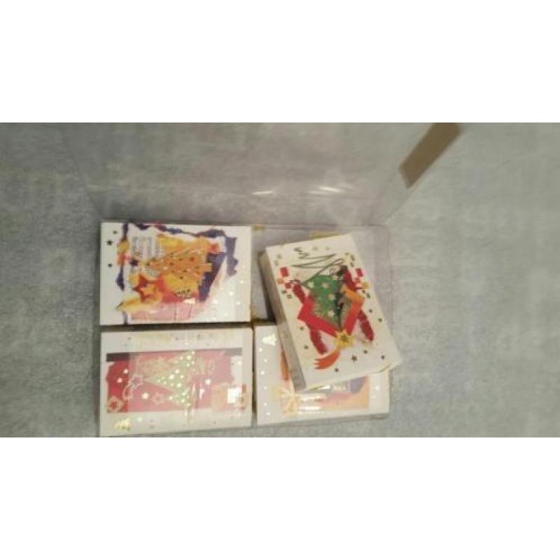 Kerst - mini kaartjes x 100 stuks