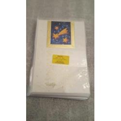 Kerstkaarten x 10 stuks met envelop.pen