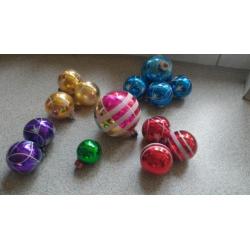 Oude kerstballen