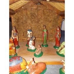 Grote kerst kribbe