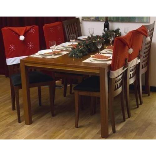 Stoelhoezen kerst,leuke stoelhoes.Zet uw stoel kerstmuts op!