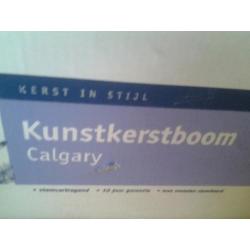Hele mooie kunst kerstboom van intratuin 1.80 hoog