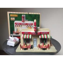 Lemax Village Collection Tonys Pizza Palace Kersthuisje