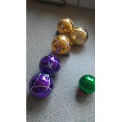 Oude kerstballen
