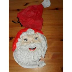 Kerstman pak met cape en masker en muts