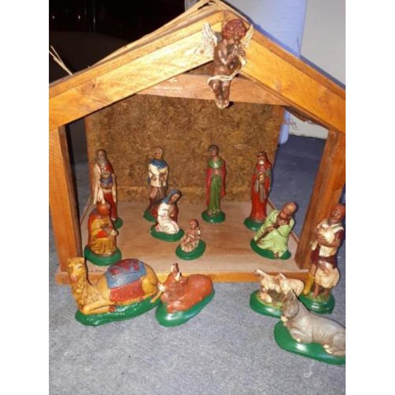 Grote kerst kribbe