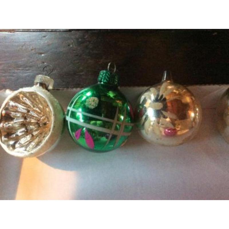 antieke kerstballen