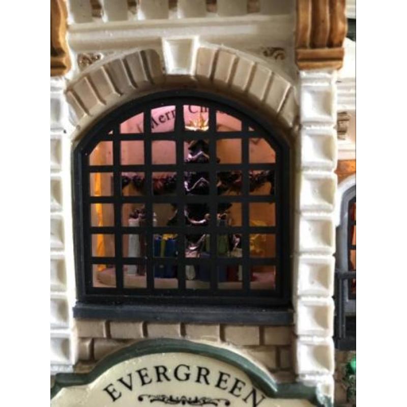 Lemax façade Evergreen Drug Store