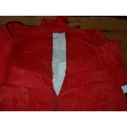 Kerstman pak met cape en masker en muts