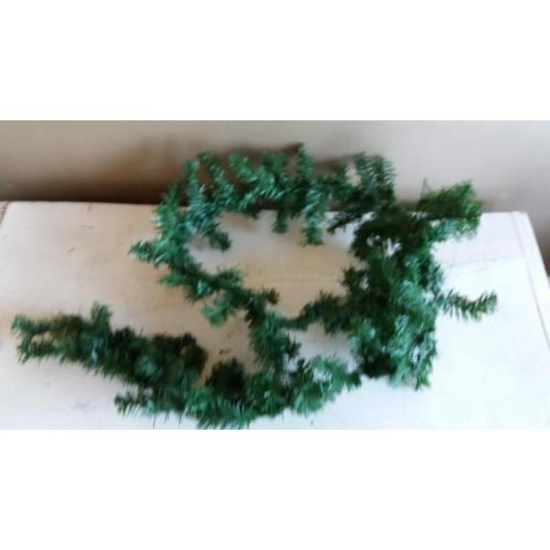 Kerst guirlande met verlichting - guirlande - kerstkrans
