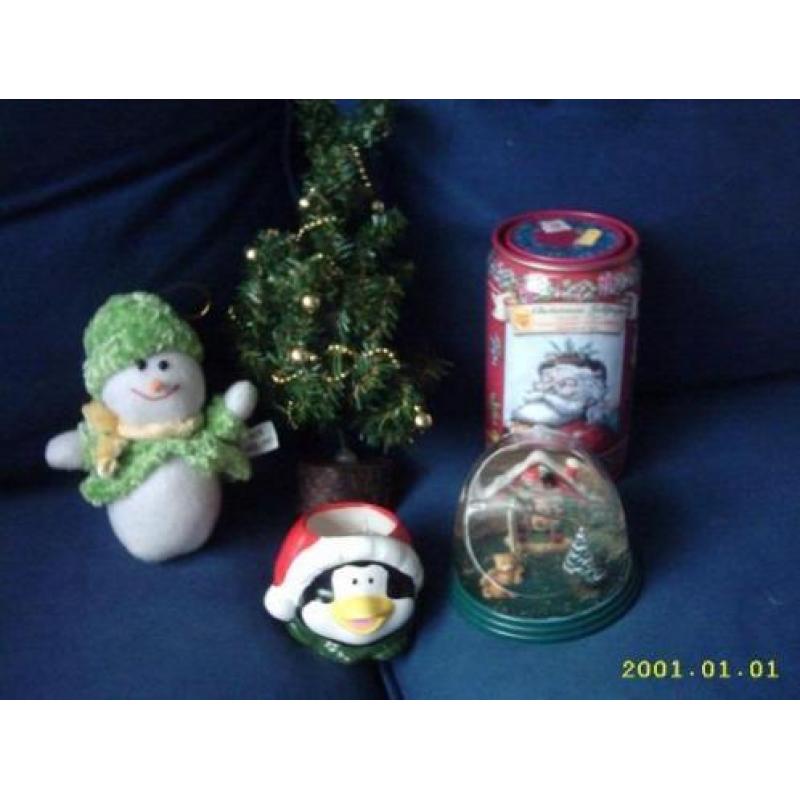 kerst spullen / versiering ( 10 stuks )