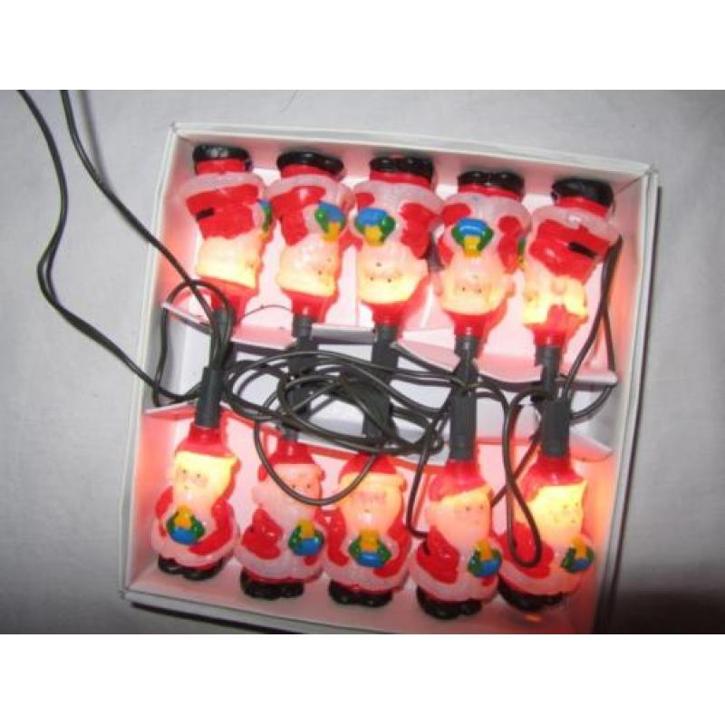 kerstmannetjes snoerverlichting sfeerlicht