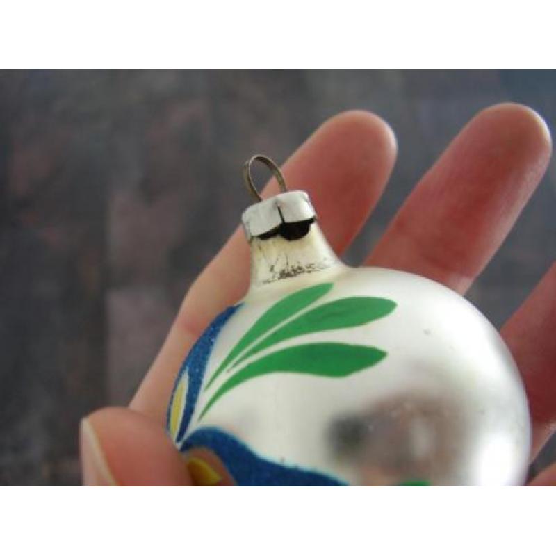 kerst antieke kerstbal/kerst bal oud, versiering kerstboom