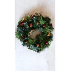 Kerst guirlande met verlichting - guirlande - kerstkrans