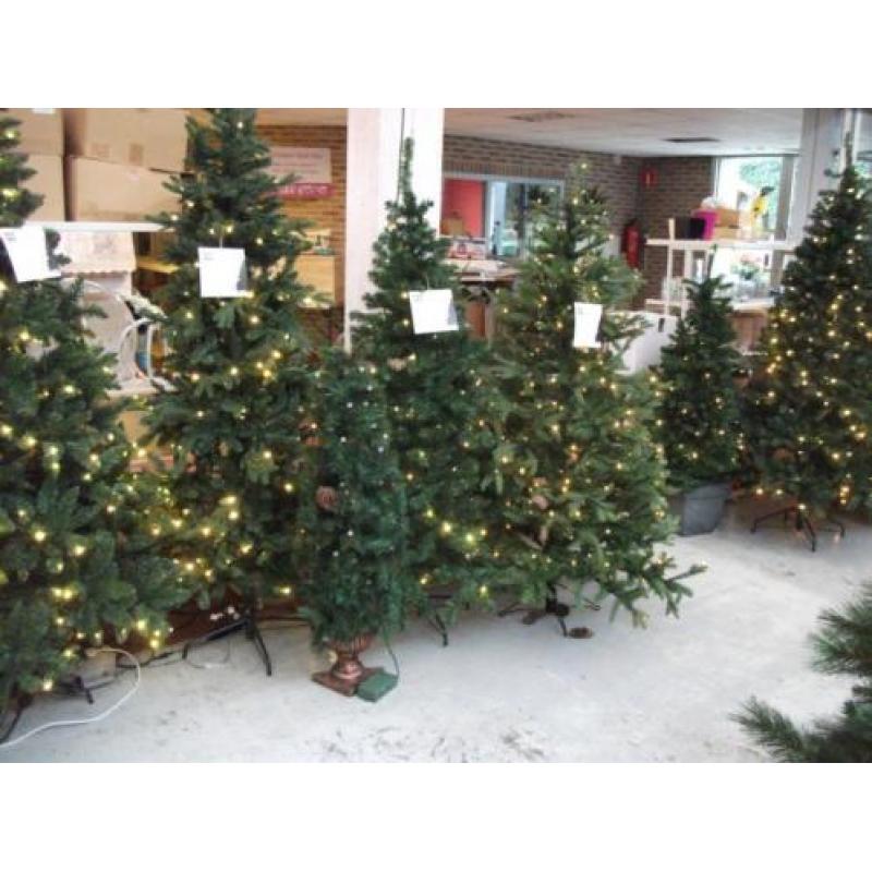 Kerstboom Groen 185 cm (showmodel) kunst kerstboom 18