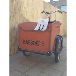 Babboe bakfiets met babyinzet