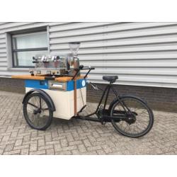 Bakfiets Espresso bar barista