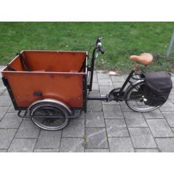 Bakfiets met wat werk