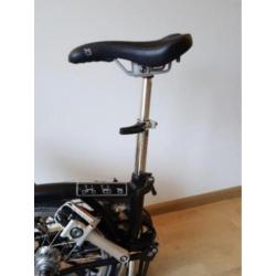 Brompton, 6 versnellingen, naafdynamo, Ortlieb tas