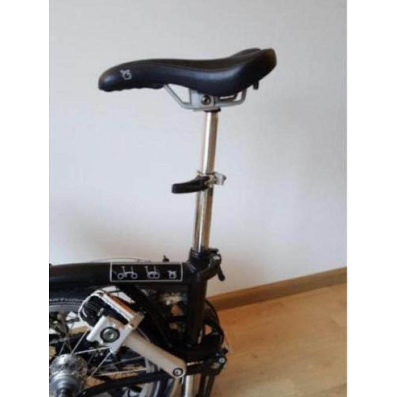 Brompton, 6 versnellingen, naafdynamo, Ortlieb tas