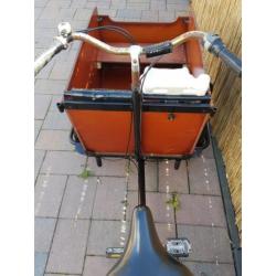 Babboe bakfiets met babyinzet