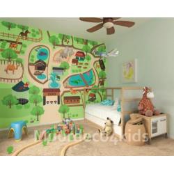 Vliesbehang Boerderij, Boerderij fotobehang *Muurdeco4kids