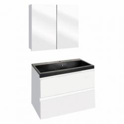 Badmeubelset Differnz The Collection 60x43x61 cm Wit/Zwar...