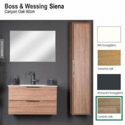 Badmeubel Siena 90cm Canyon Oak Softclose (Verschillende ...