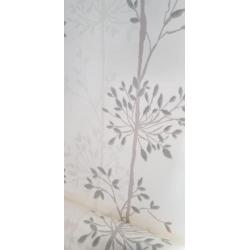 Behang bomen nieuw wit zilver glitter