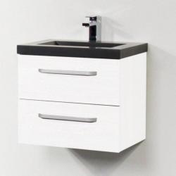 Saniclass Corestone 13 badmeubelset 60cm Wit 1 kraangat