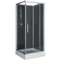 Douchecabine 80x80 - x, complete, hoekinstap, ifix, met
