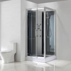 Douchecabine 80x80 - x, complete, hoekinstap, ifix, met