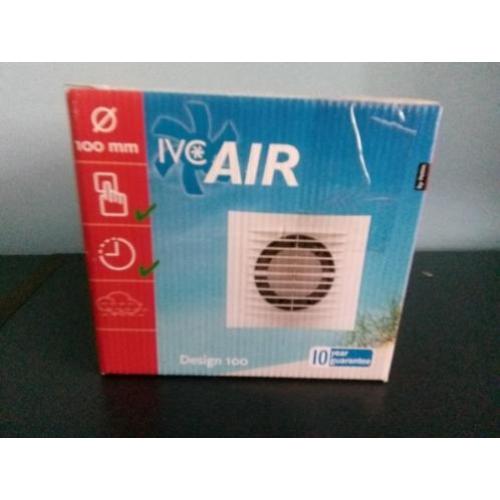 Inbouwventilator voor de badkamer