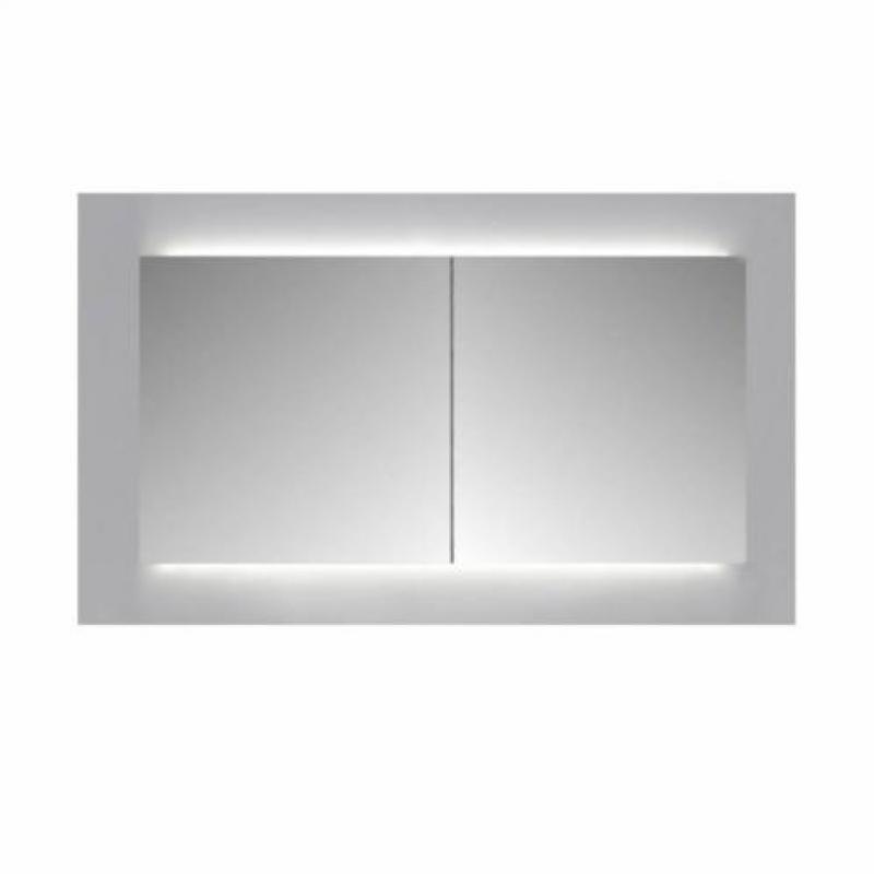Spiegelkast Sanicare Qlassics Ambiance 70 cm 2 Deuren Alu...