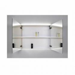 Spiegelkast Sanicare Qlassics Ambiance 80 cm 2 Deuren Alu...