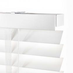 houten jaloezie shutters wit met band 70x250cm €74
