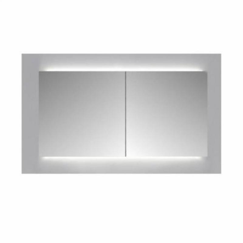 Spiegelkast Sanicare Qlassics Ambiance 80 cm 2 Deuren Ant...