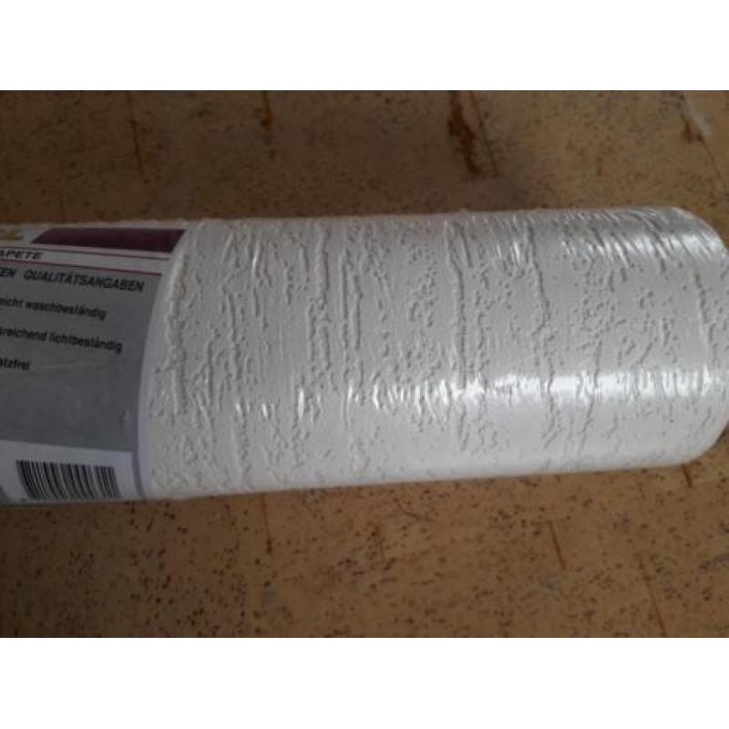 Behang Vinyl - Wit