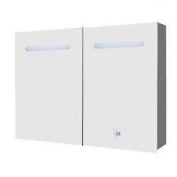 Spiegelkast Aluma Incl. Led Verlichting 80X60Cm