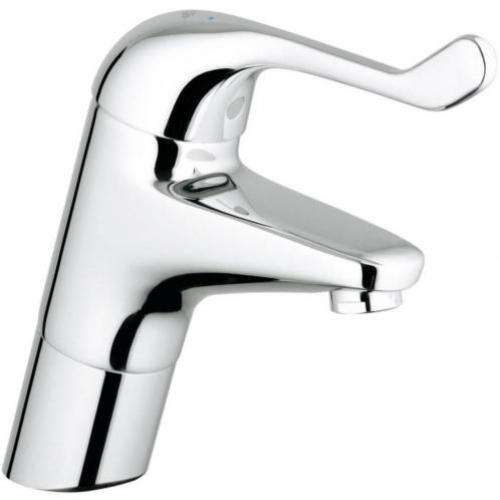 Euroeco special veiligheids wastafelkraan hoog met hendel...