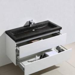 Badmeubel Trend Stone 80cm 2 Laden (In 4 kleuren verkrijg...