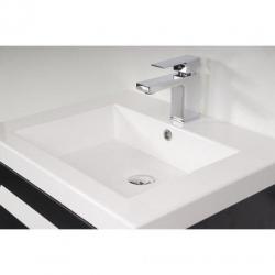 Saniclass Foggia badmeubel 60x45.5cm 0 kraangaten black wood
