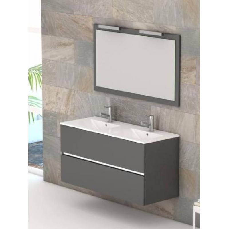 Badmeubel Ikaro 120 Cm Grijs