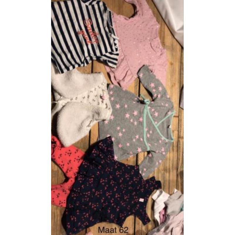 Kleding meisje mt 50 t/m 68