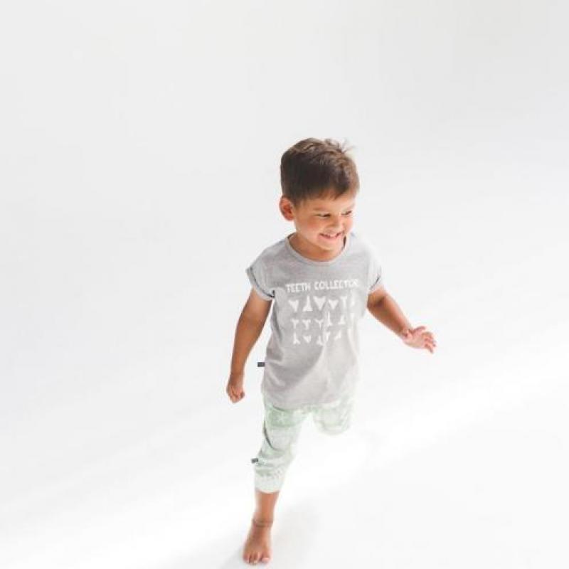 Noeser Tom jersey sweater teeth grey