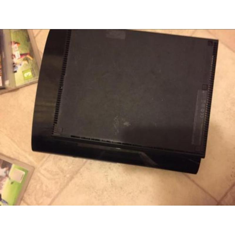 Ps3 slim+games+controllers