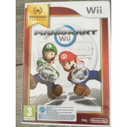 Mario kart Wii Nintendo spel - zgan - leuk spek als nieuw