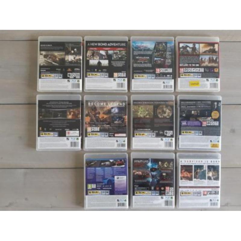 Playstation 3 met 24 spellen en 3 controllers