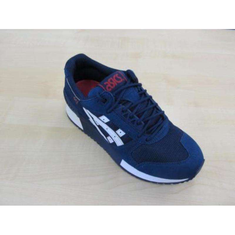 Asics gel respector indigo blue white h722n4901, maat 41 1/2