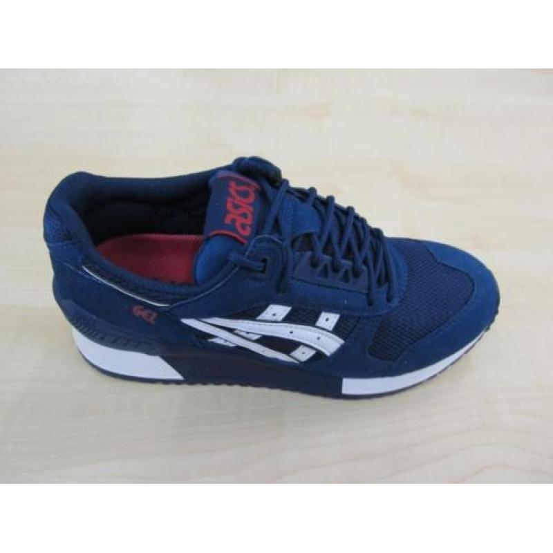 Asics gel respector indigo blue white h722n4901, maat 41 1/2